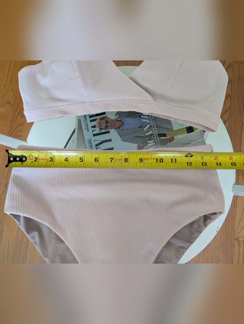 Lululemon Clear Waters Bikini Top & High Rise Bottom Set Landscape light pink - Picture 9 of 16